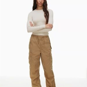 ARITIZIA TNA Tan Cargo Pants